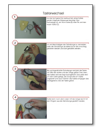 Reparaturanleitung Tasterwechsel