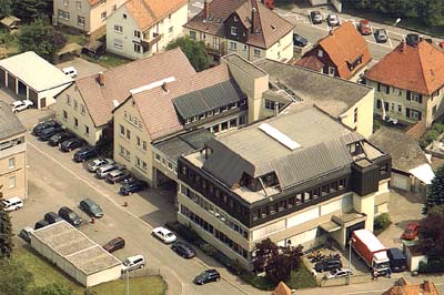 Luftbild Gebäude